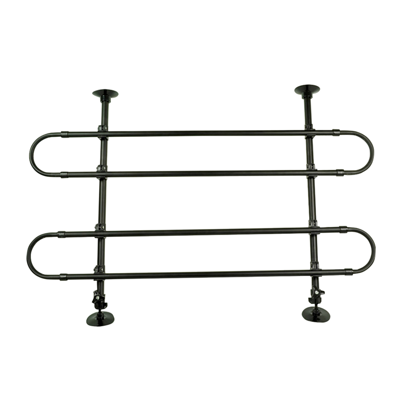 Grille de séparation ajustable pour animaux