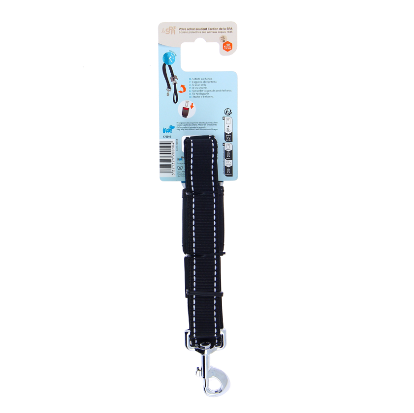 Laisse 2 en 1 promenade et ceinture de sécurité