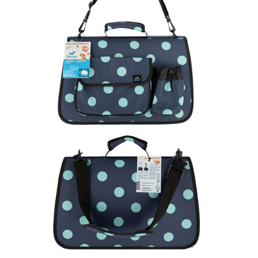 Sac en bandoulière à motifs bulles