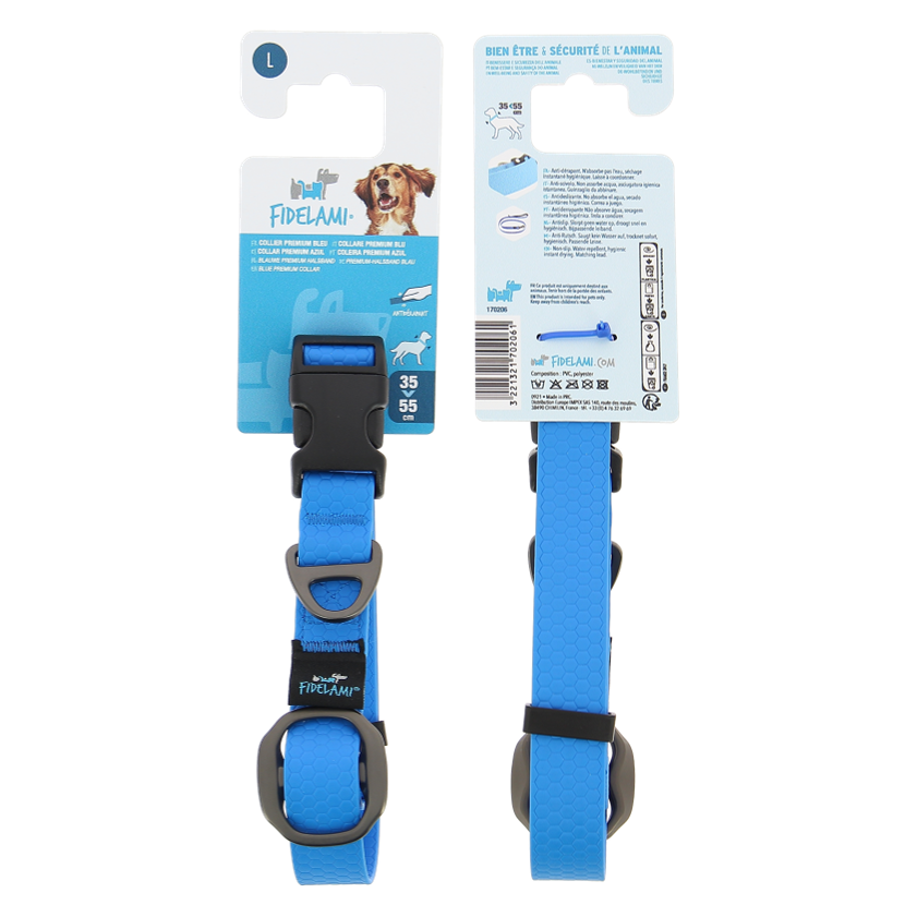 Collier PREMIUM bleu