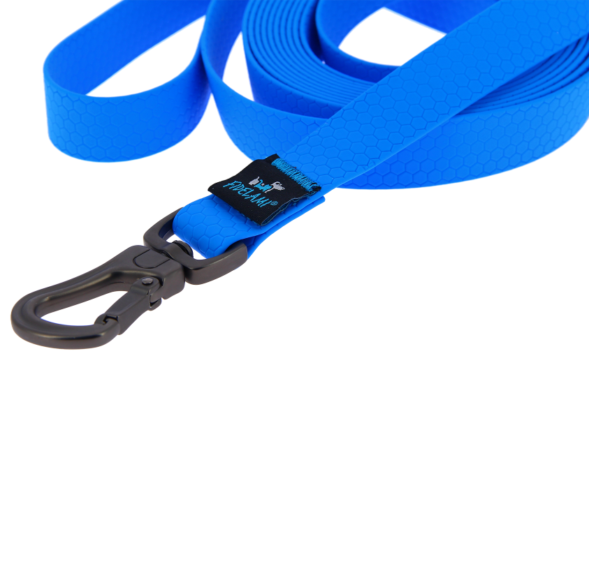 Longe plate PREMIUM bleue 4,50 m