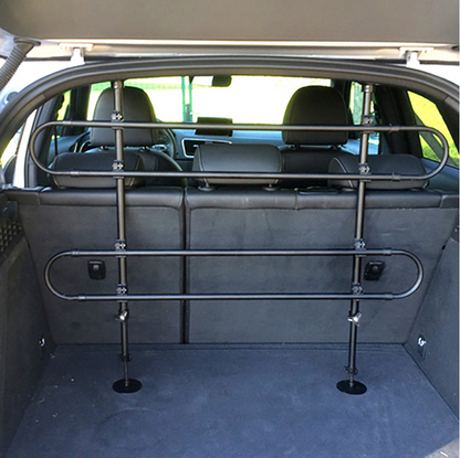 Grille de séparation ajustable pour animaux