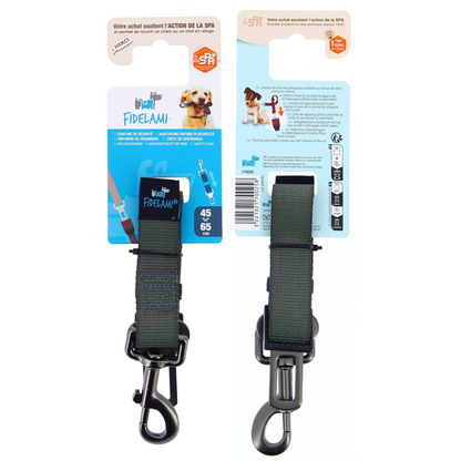 Ceinture de sécurité grise