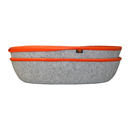 Panier pour chat en feutrine