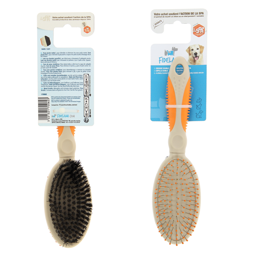 Brosse double