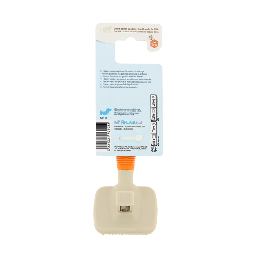 Brosse "push"