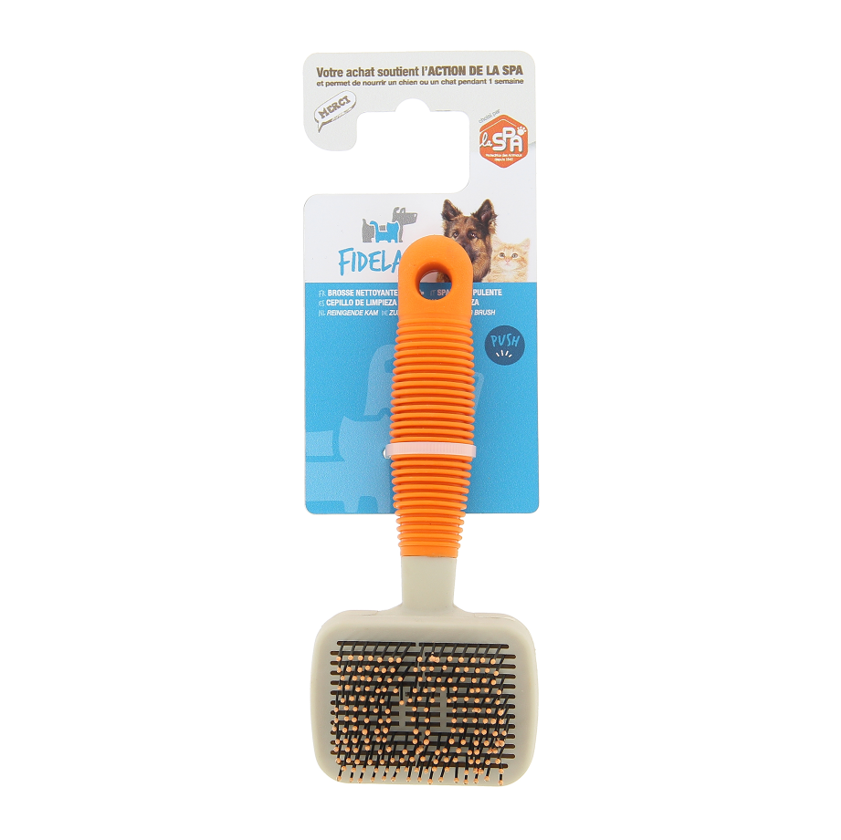 Brosse "push"