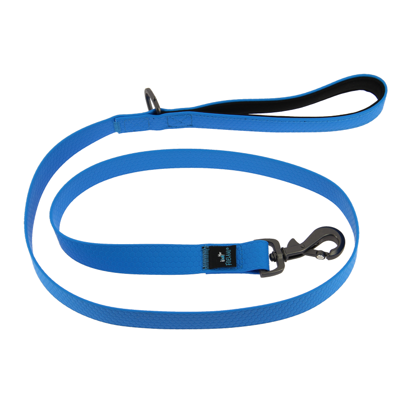 Laisse PREMIUM bleue 1.30 m