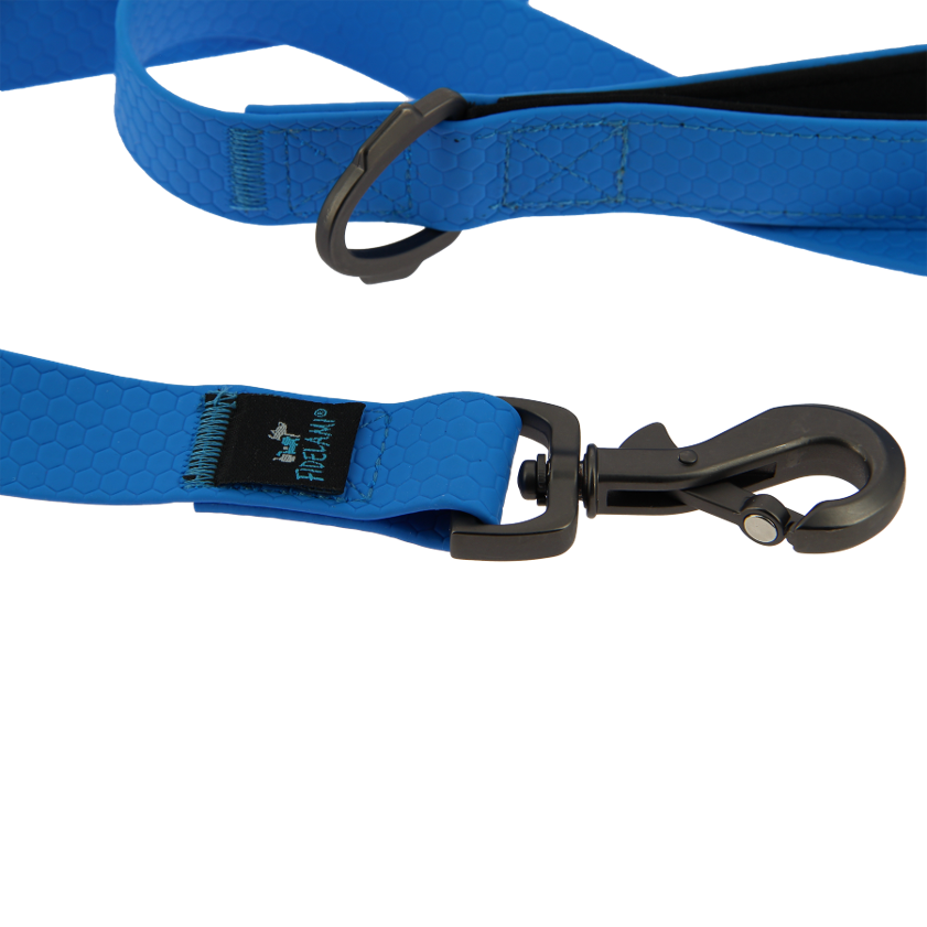 Laisse PREMIUM bleue 1.30 m