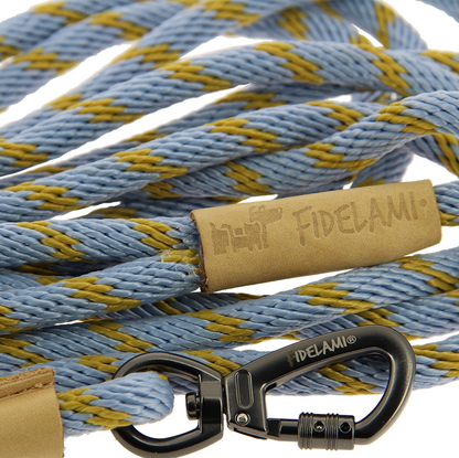 Longe en corde bleue 4,50 m