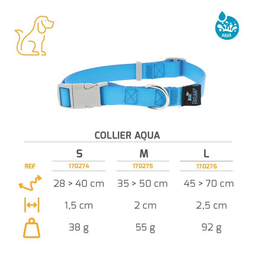 Collier Aqua M