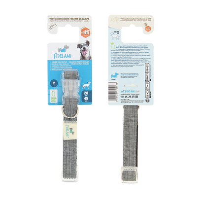 Collier en tissu recyclé