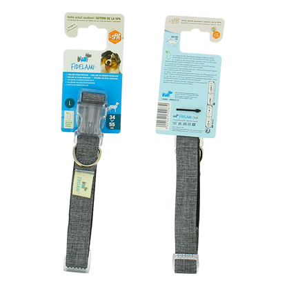 Collier en tissu recyclé L