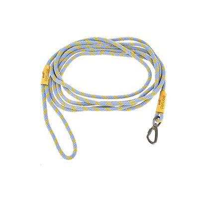 Longe en corde bleue 4,50 m